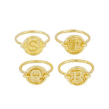 Anillo Initial Gold