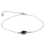 Pulsera Lapizlazuli, Plata de ley